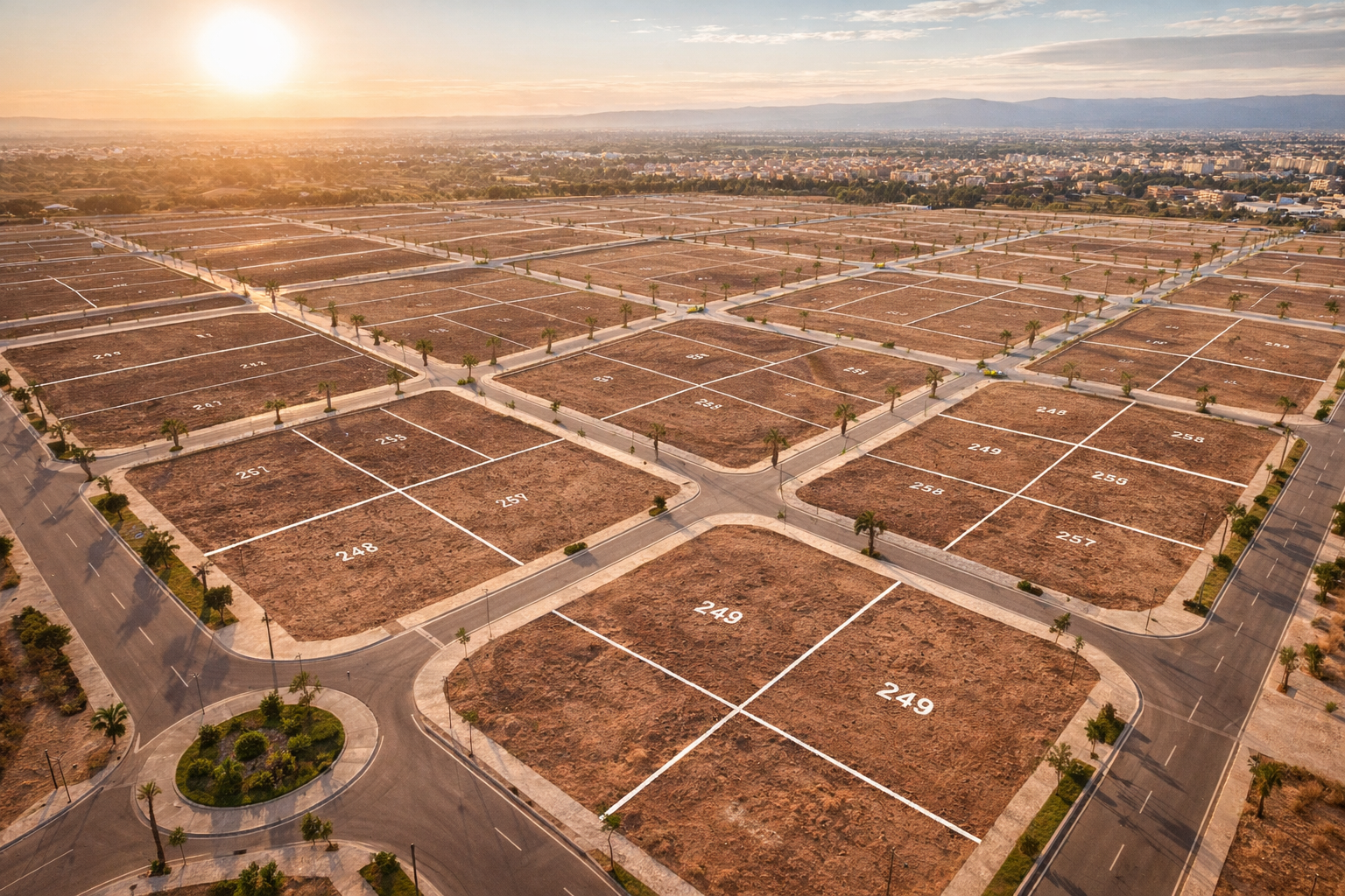 الأراضي الحضرية